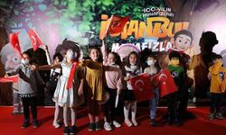 Ünlüler çocuklarıyla izledi