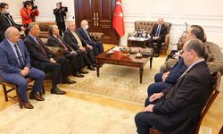 Bakan Soylu, Türkiye Polis Emeklileri Sosyal Yardımlaşma Derneği üyeleriyle görüştü