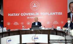 Bakan Soylu, Hatay’da 'Güvenlik Toplantısı'na katıldı