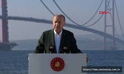 Çanakkale Köprüsü'ne son tabliye yerleştirildi