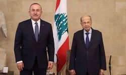 Çavuşoğlu, Lübnan Cumhurbaşkanı Aoun ile görüştü