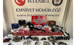 Kartal'da yasa dışı silah ticareti operasyonu 