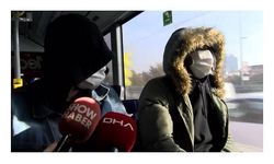 Metrobüs duraklarında dilenci operasyonu 