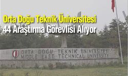 ODTÜ Araştırma Görevlisi Alıyor 
