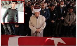 ​​​​​​​Şehit Uzman Çavuş Savaş Dinç, son yolculuğuna uğurlandı