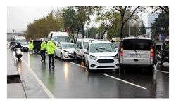 Şişli'de 7 araç birbirine girdi
