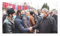 Bakan Akar, Mamuşa’da resmi temaslarda bulundu