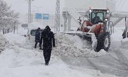 Bitlis’te 226 köy yolu, kardan kapandı