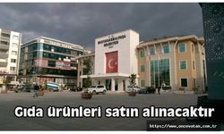 Gıda ürünleri satın alınacaktır