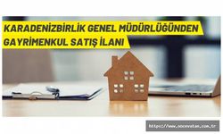 Karadenizbirlik Genel Müdürlüğ’nden gayrimenkul satış ilanı