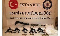 6 kişi, 6 silahla yakalandı