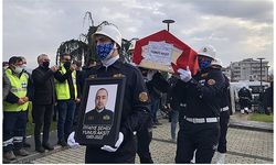 Kazada hayatını kaybeden 4 itfaiye personeli için tören düzenlendi