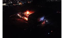 Kocaeli’de geri dönüşüm fabrikasında yangın