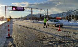 Konya- Antalya yolu 14 saat sonra trafiğe açıldı