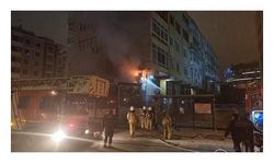 Şişli'de restoranda yangın