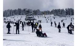Uludağ'da sömestir ve hafta sonu yoğunluğu
