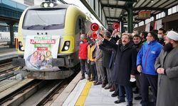 Afganistan'a 3'üncü 'iyilik treni' uğurlandı