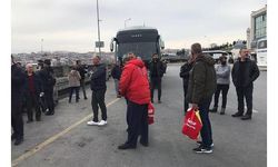 Feribottan kurtulan Türk yolcular İstanbul'a geldi 