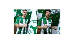 Giresunspor iki takviyeyle transfer sezonunu kapattı