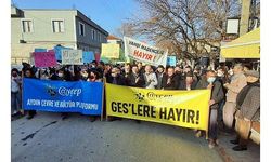 Kuşadası'nda mahalleliden 'GES' tepkisi