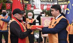 Tekirdağ'da 57'nci Alay temsili sancak devir teslim töreni