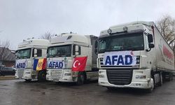 AFAD'ın 8 TIR'lık insani yardımı, Ukrayna ve Moldova'da