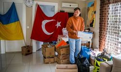 Antalya'da, her milletten Ukrayna'ya insani yardım