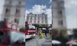 Büyükada’da tarihi otelde yangın
