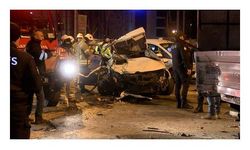Kadıköy'de zincirleme kaza: 1 ölü 1 yaralı