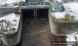 Su yükselince Alibeyköy Barajı çöple doldu