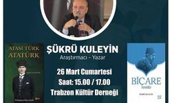 Şükrü Kuleyin:  "Biçare Hamid"  kitapseverler ile  buluştu