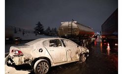 TAG Otoyolu’nda  zincirleme kaza: 5 yaralı