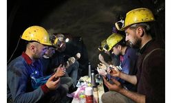 Maden ocağında metrelerce yeraltında ilk sahur