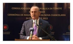 Bakan Çavuşoğlu, Sao Paulo Başkonsolosluğu yeni binasının açılış törenine katıldı