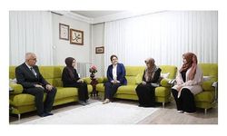 Bakan Yanık ve bakanlık personelleri, şehit ailelerini ziyaret etti