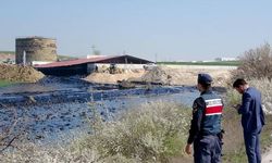 Edirne'de fuel oil kazanı patladı; tonlarca yakıt çevreye yayıldı