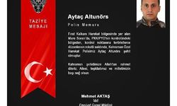 Fırat Kalkanı bölgesinde roketli saldırı: 1 polis şehit
