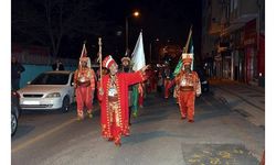 İlk sahura mehteran ekibinin çaldığı marşlarla uyandı