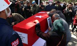 Şehit üsteğmen, Kayseri'de son yolculuğuna uğurlandı
