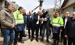 Trabzon'da heyelan bölgesinde hasar tespiti devam ediyor