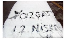 Yozgat'a nisan karı