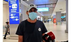 Balıkçılar tarafından kurtarılan Türk Kaptan yurda döndü