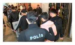 Beyoğlu'nda 120 düzensiz göçmen yakalandı