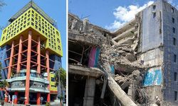 Dünyanın en saçma binasının yüzde 70'i yıkıldı, 270 ton hurda geri dönüştürüldü