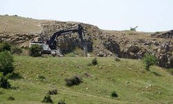 Edirne'de yerleşim yerine yakın taş ocağında çalışma durduruldu