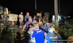 Göçük altında kalan işçi 8 saatlik çalışma sonucu kurtarıldı
