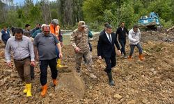 HES'in su borusu patladı; heyelan ve su taşkınlar yaşandı