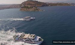 Komşu Yunan adalarına feribot seferleri tam kapasite