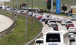 Ramazan Bayramı'nda 'kilit kavşak'tan 414 bin araç geçti