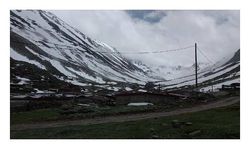 Rize'de, yaylalara mayısta kar yağdı